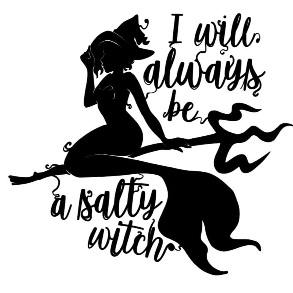 Salty Witch Decal
